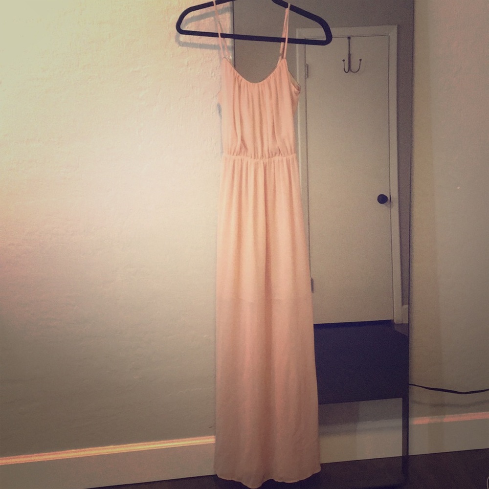 Light Pink maxi dress